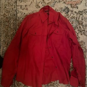 Ralph Lauren 100% linen button down